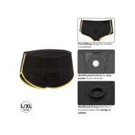 Boundless Boxer Brief Black Yellow L/XL