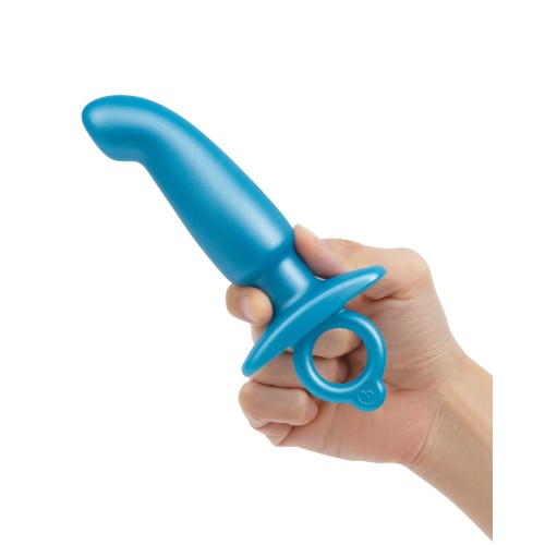 b-Vibe Butties Hither Tapered Prostate Plug - Blue