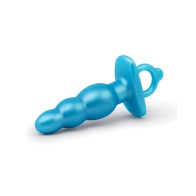 b-Vibe Bounce Beaded Tapered Plug in Blue