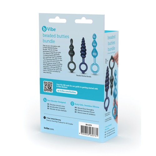 b-Vibe Butties Beaded Bundle 3 pc Set