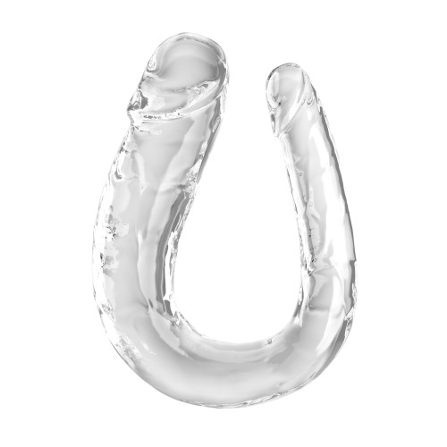 King Cock Clear Double Trouble Dildo for Pleasure