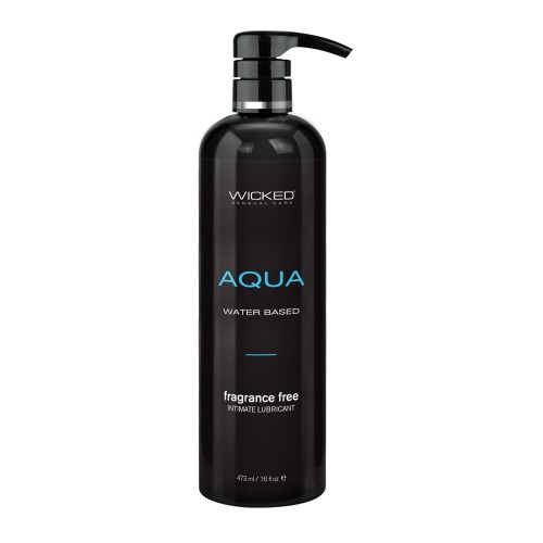 Wicked Sensual Care Aqua Waterbased Lubricant for Intimate Comfort