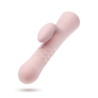 Blush Jaymie Rabbit Vibrator - Pink