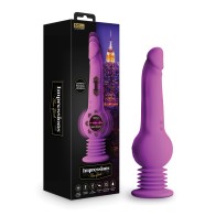 Dildo Gyro Quake New York Púrpura - Blush Impressions