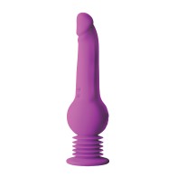 Dildo Gyro Quake New York Púrpura - Blush Impressions