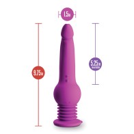 Dildo Gyro Quake New York Púrpura - Blush Impressions