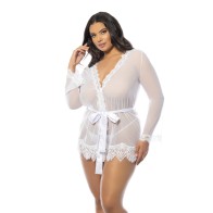 Provence Sheer Shortie Robe Luxury