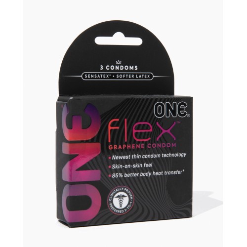 One Flex Condones Ultra-Finos de Grafeno - Placer y Seguridad Máxima