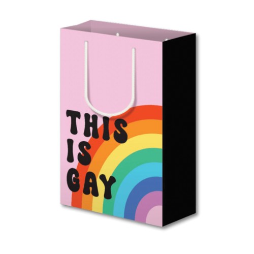 Bolsa de Regalo Arcoíris This Is Gay - Celebra con Orgullo