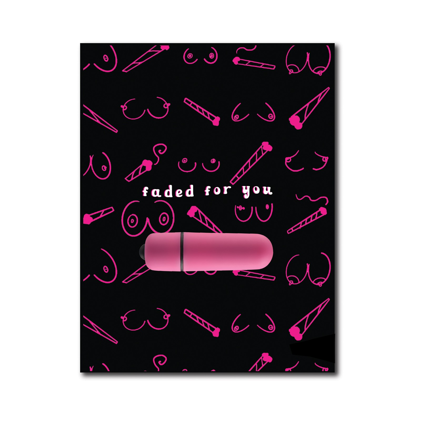 420 Foreplay Greeting Card with Rock Candy Vibrator