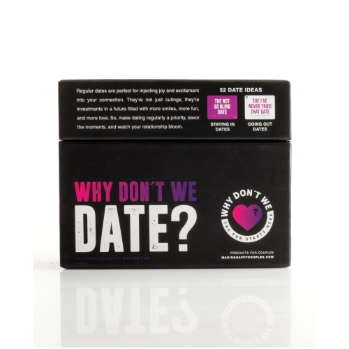 Why Don't We Date Scratch-Off Ideas Game