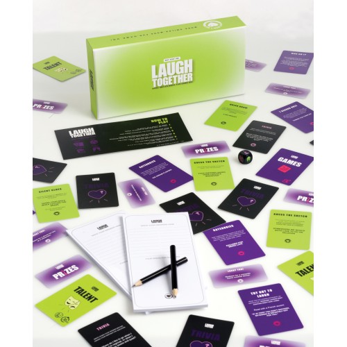 Juego de Cartas Divertido para Parejas Laugh Together