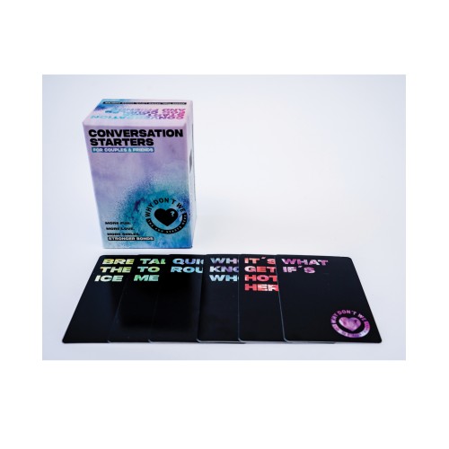 Conversation Starters 120 Card Game