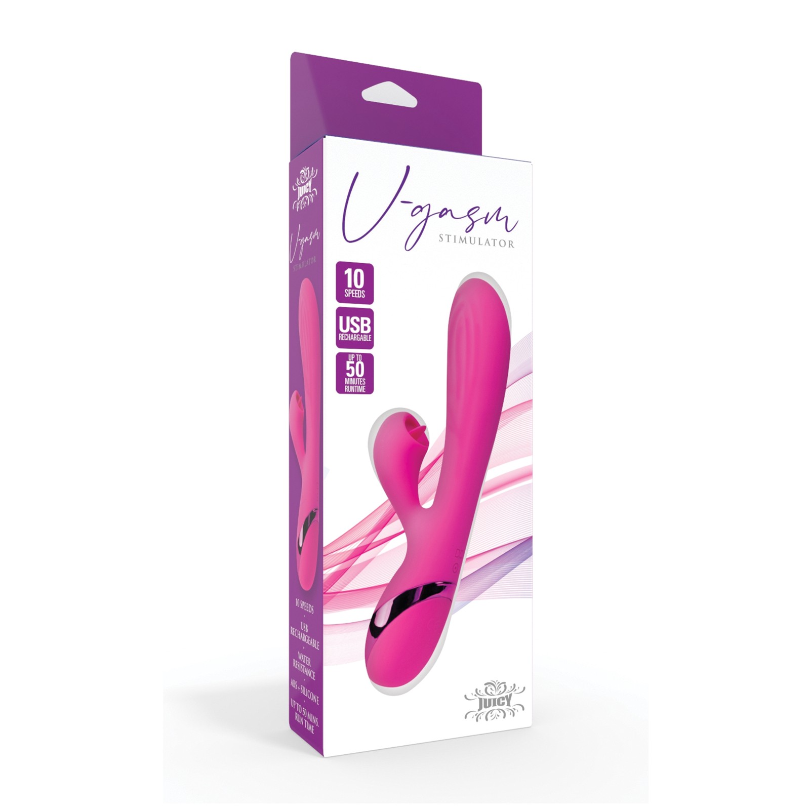 Juicy V-Gasm G-Spot Rabbit Vibrator - 10 Speeds