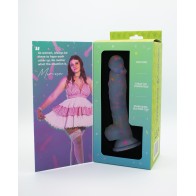 Dildo de Silicona con Confeti de la Caja de Juguetes de Natalie