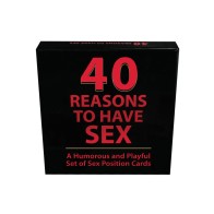 40 Reasons to Have Sex Fun Cards