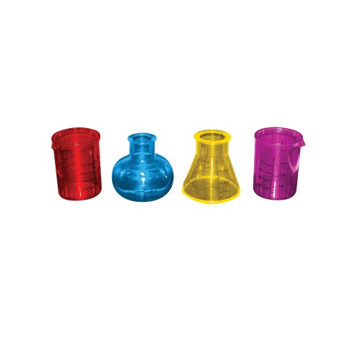 Juego de Vasos de Shot de Química Set de 4