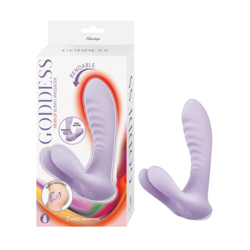 Goddess Vibrador Conejito Calentador Lavanda