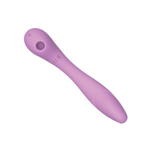 Blaze Bendable Suction Massager - Lavender