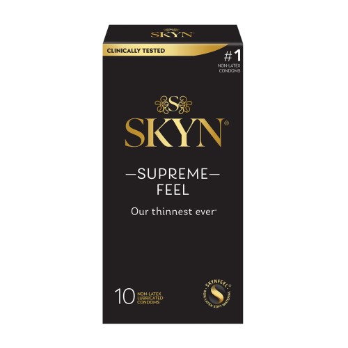 Condones Lifestyles SKYN Supreme Feel Pack de 10