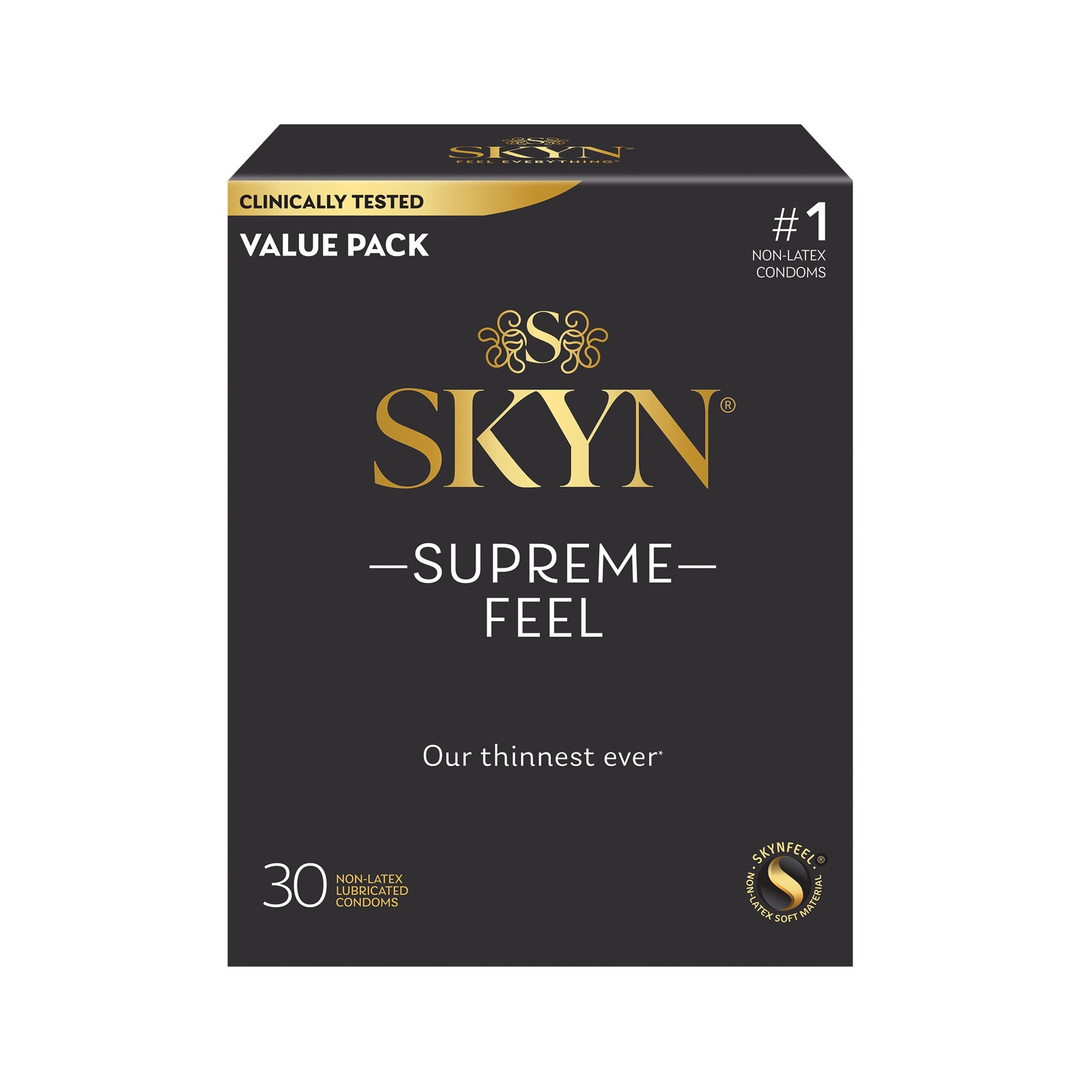 Condones SKYN Supreme Feel Paquete de 30