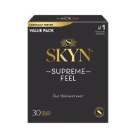 Condones SKYN Supreme Feel Paquete de 30