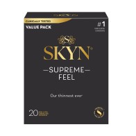 Condones Lifestyles SKYN Supreme Feel Pack de 20