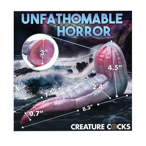 Creature Cocks Tentacle Cock Silicone Dildo Red/Blue - Unique Pleasure