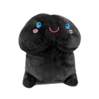 Plushy de Pene Corto Shots Negro 20 pulgadas