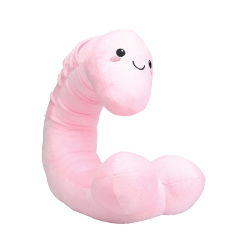 Shots Penis Neck Pillow Plushie - Pink