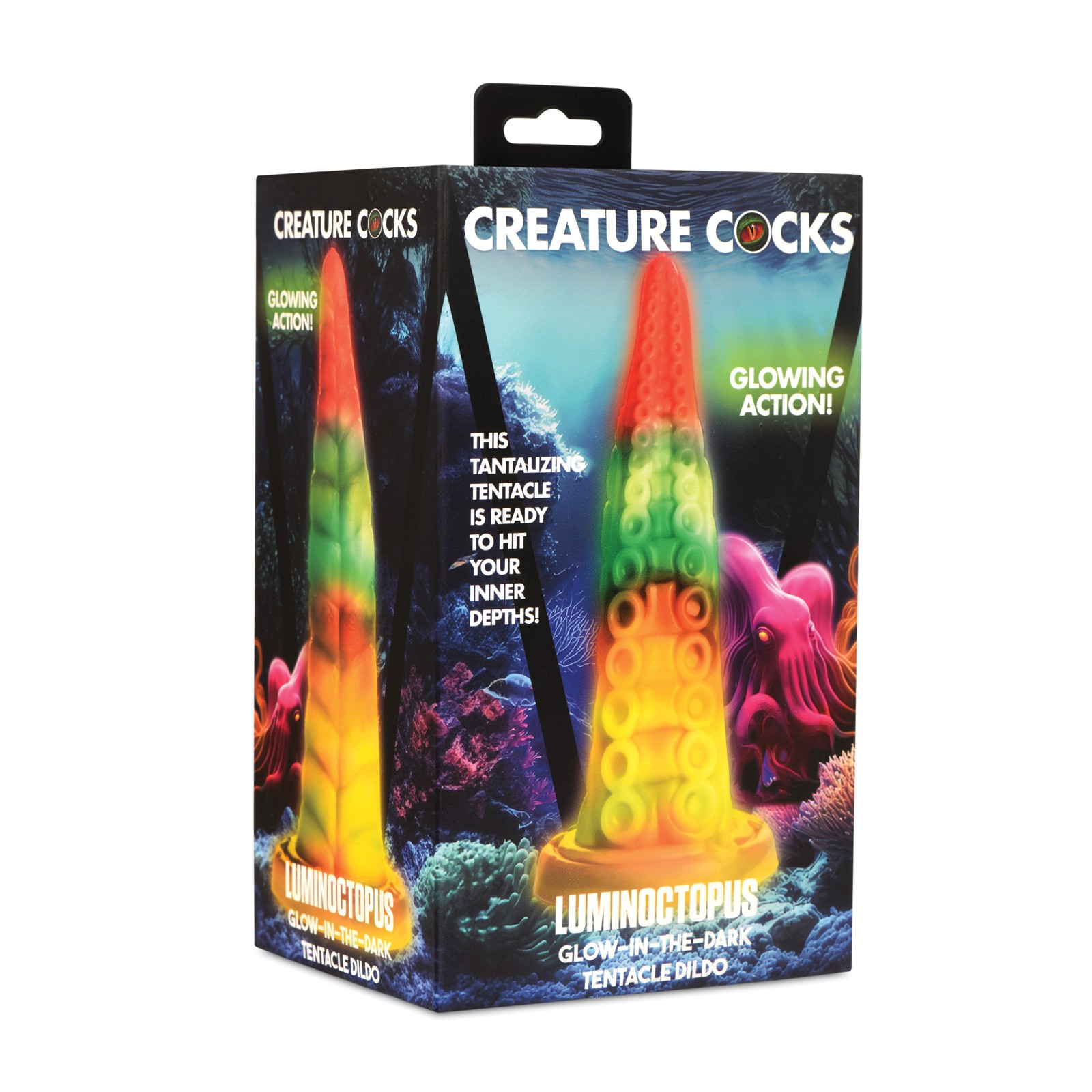 Creature Cocks Glow-in-the-Dark Tentacle Dildo