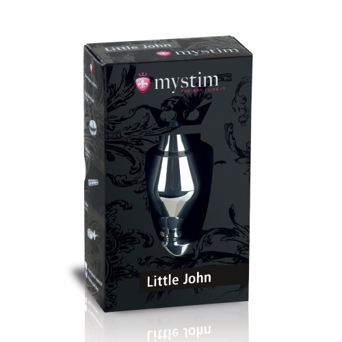 Buttplug Pequeño de Aluminio Mystim Little John