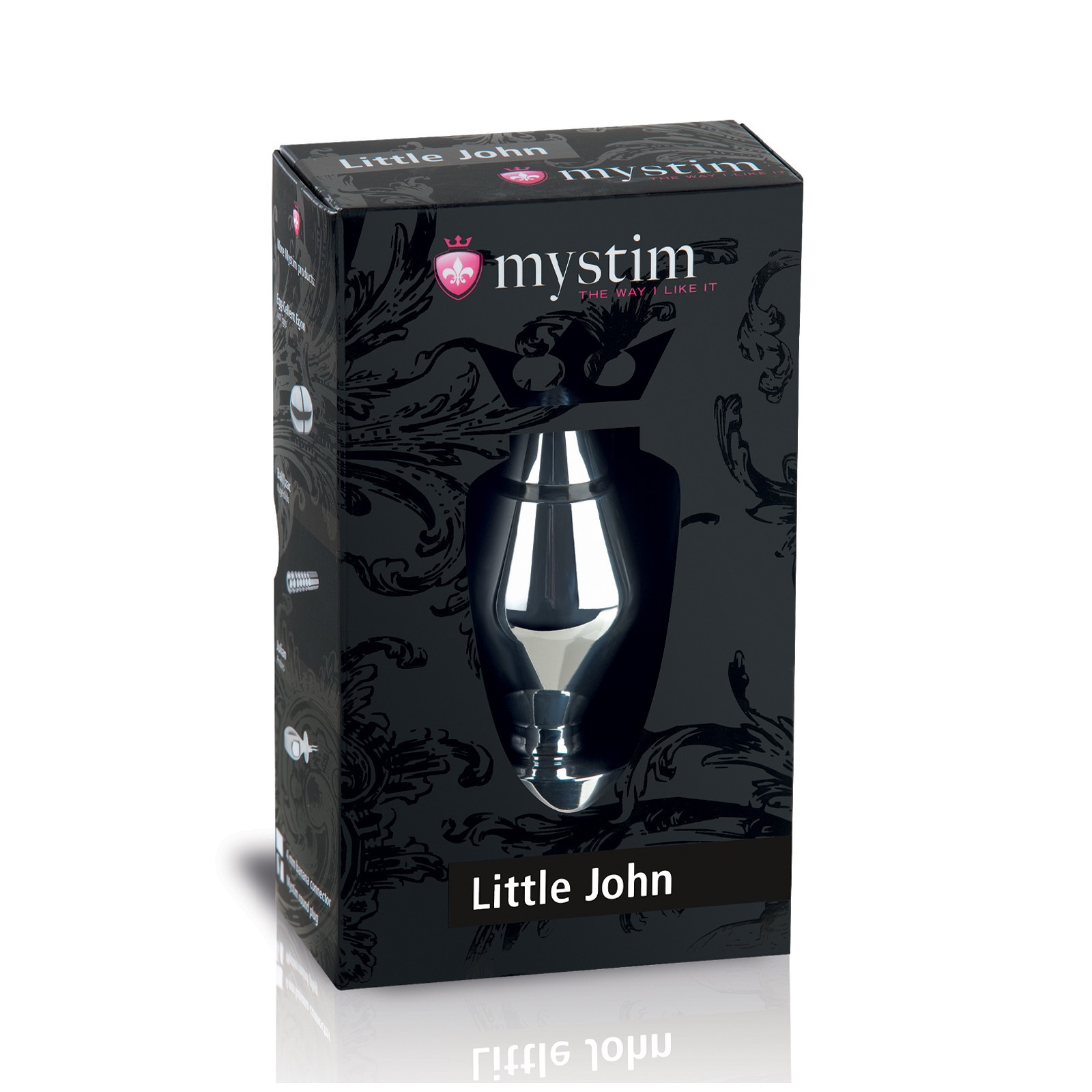 Buttplug Pequeño de Aluminio Mystim Little John