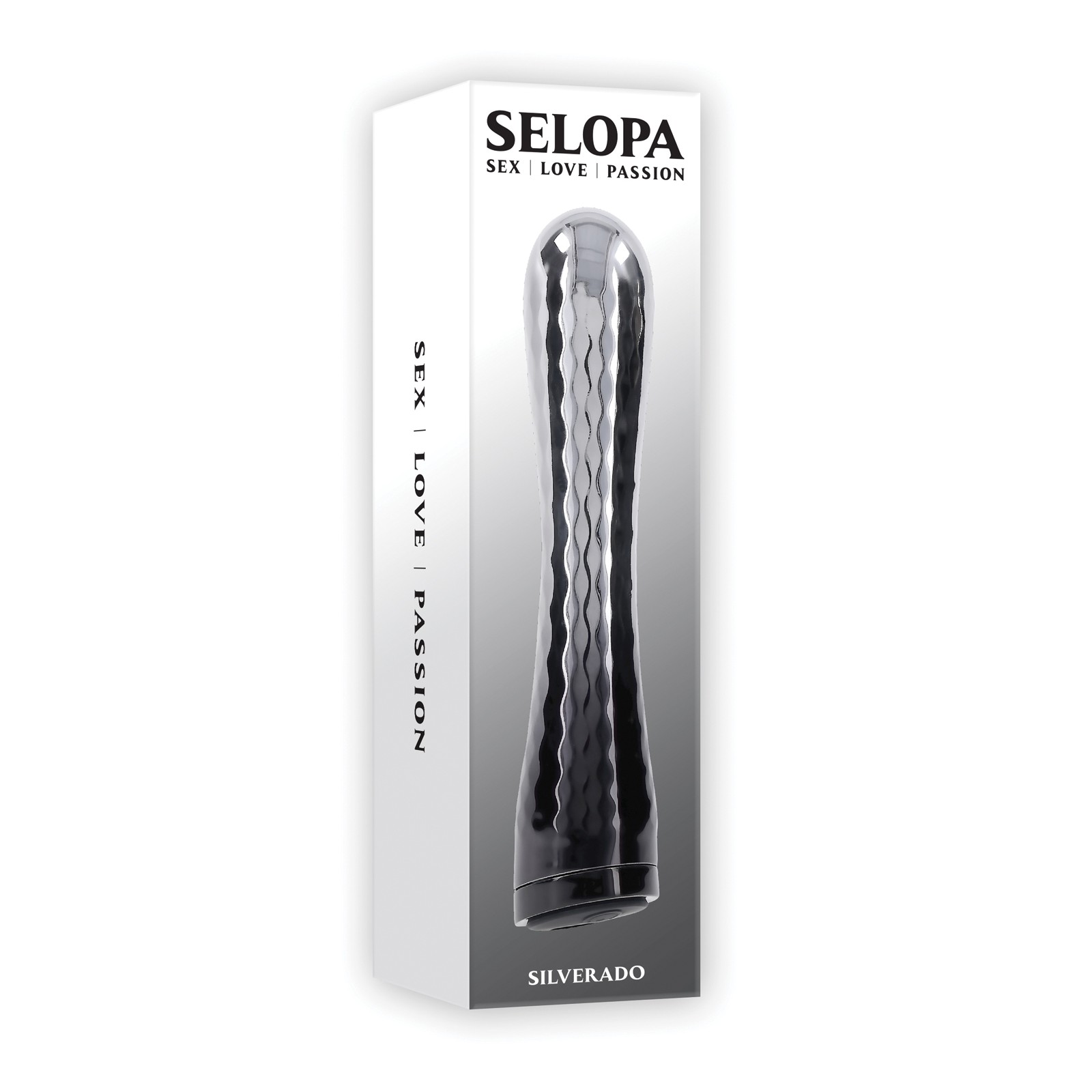 Selopa Silverado Bullet Vibrator Grey Black