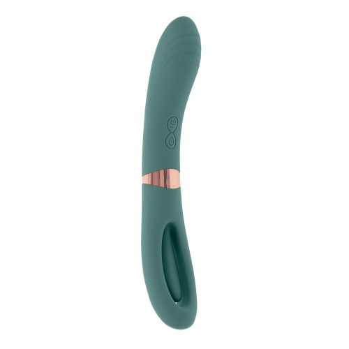 Vibrador G-Spot Evolved Chick Flick - Verde Teal