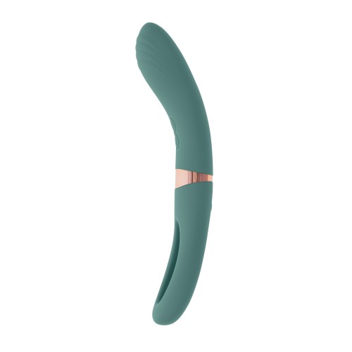 Evolved Chick Flick G-Spot Vibrator Teal