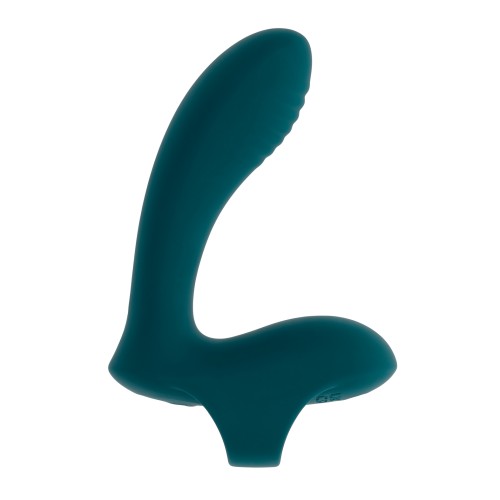 Vibrador Multiusos Playboy Wrapped Around My Finger Verde Oscuro