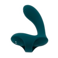 Vibrador Multiusos Playboy Wrapped Around My Finger Verde Oscuro