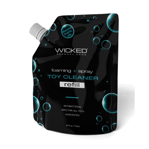 Recarga Limpiador Antibacterial para Juguetes Wicked Sensual - 24 oz