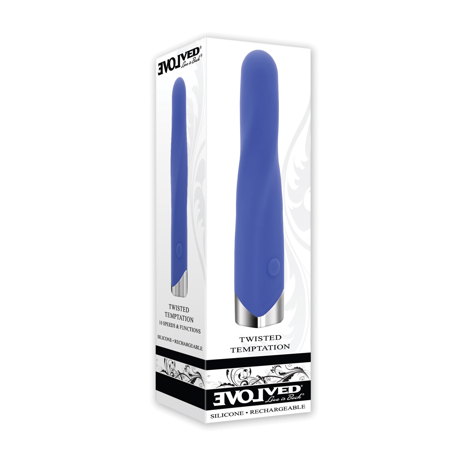 Bullet Vibrador Evolved Twisted Temptation - Púrpura