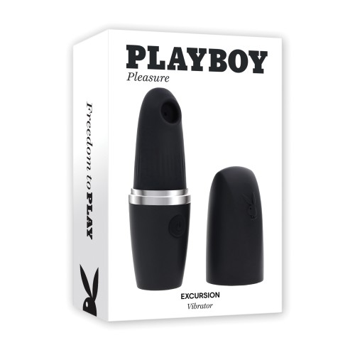 Vibrador de Succión Clitoral Playboy Pleasures Excursion - Negro