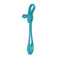 Vibrador Satisfyer Plug & Play 1 Azul Verde - Placer Versátil