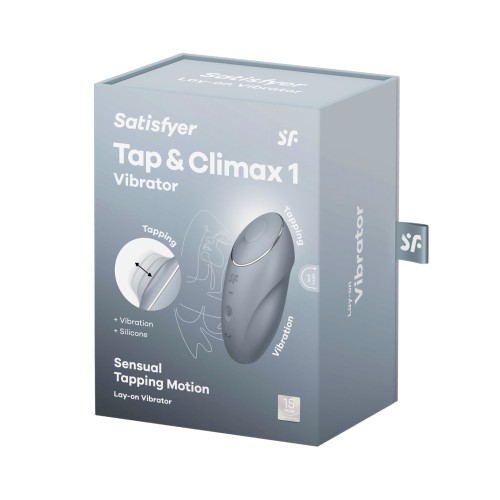 Satisfyer Tap & Climax 1 Azul/Gris