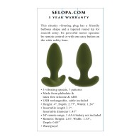 Selopa El Coronel Plug Vibrador Verde