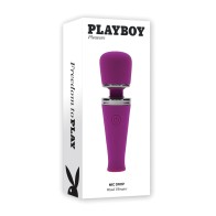 Playboy Pleasure Mic Drop Mini Vibrador de Varita Fucsia