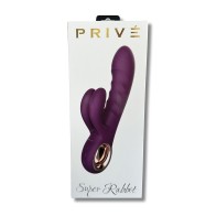 PRIVE Super Rabbit Vibrator in Purple