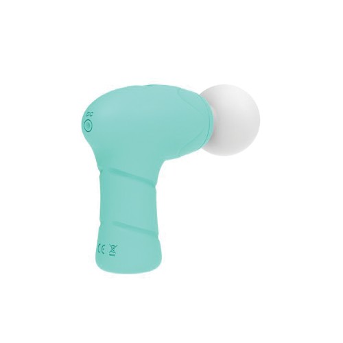 Wild Pop Vibe Pocket Purr Mini Massager - Aqua