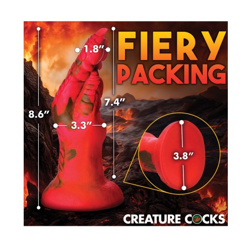 Dildo de Silicona Rojo Claw Demon de Creature Cocks