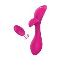 Pink Elephant Buzzy Bae Rechargeable Vibe with Remote