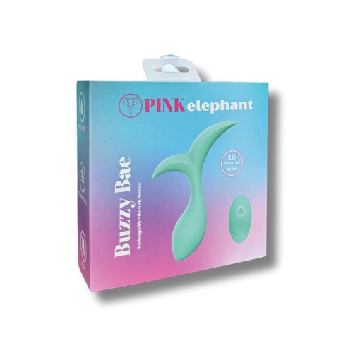 Vibrador Recargable Pink Elephant Buzzy Bae Aqua